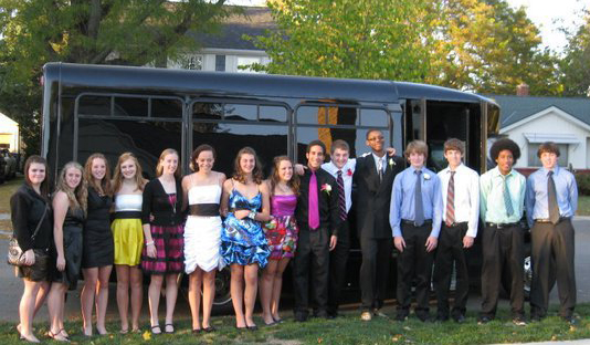 Stay safe on prom and homecoming night.  Hire a limo to take you to and from the dance.